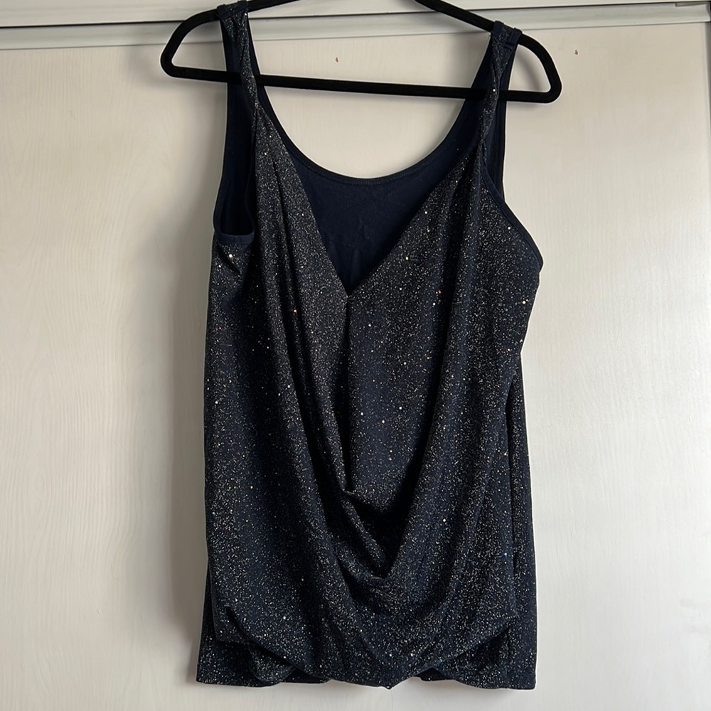 SHEIN shimmer top